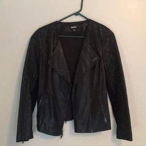 DKNY leather jacket